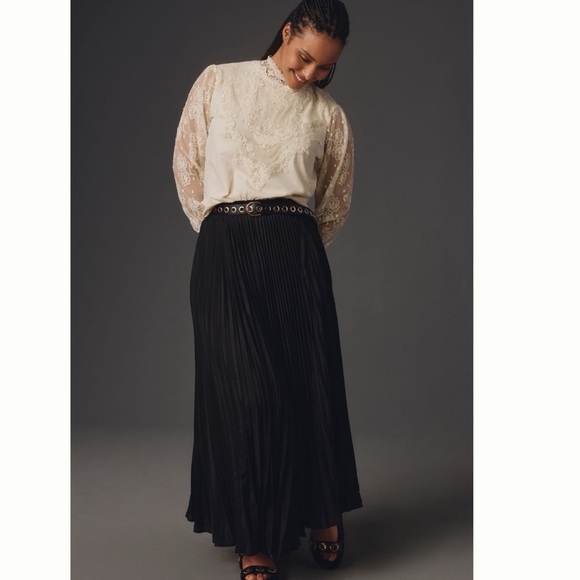 NWT Anthropologie Tiny Oriana Long-Sleeve Lace Top 1X - Picture 5 of 16